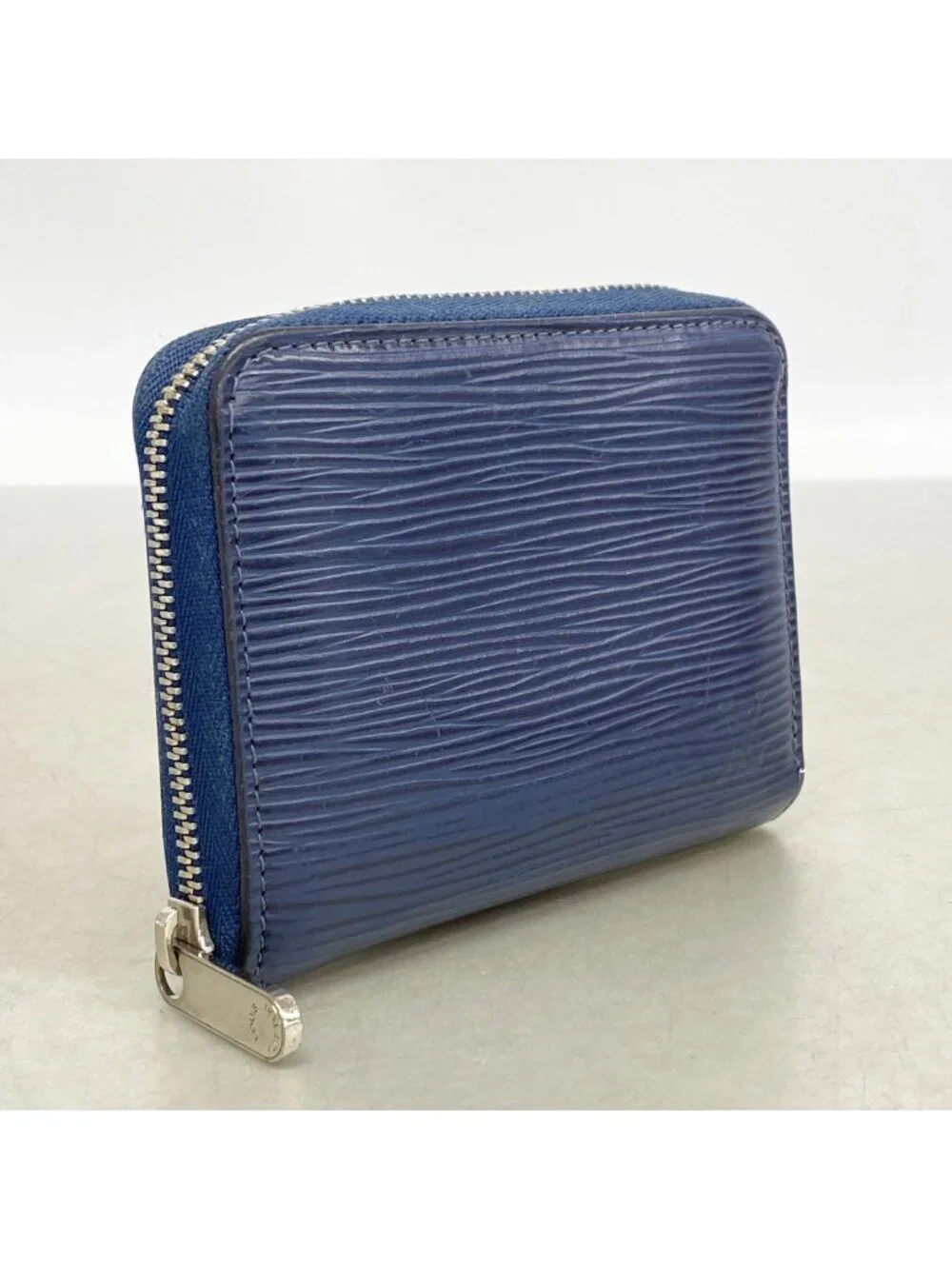 Louis Vuitton Coin Purse Epi Zippy Saphir
